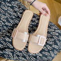 2021 Diseño de moda de verano Ligero al aire libre Damas plátulas H Slipper de forma H para mujeres Tobogán Sandalias de mujeres